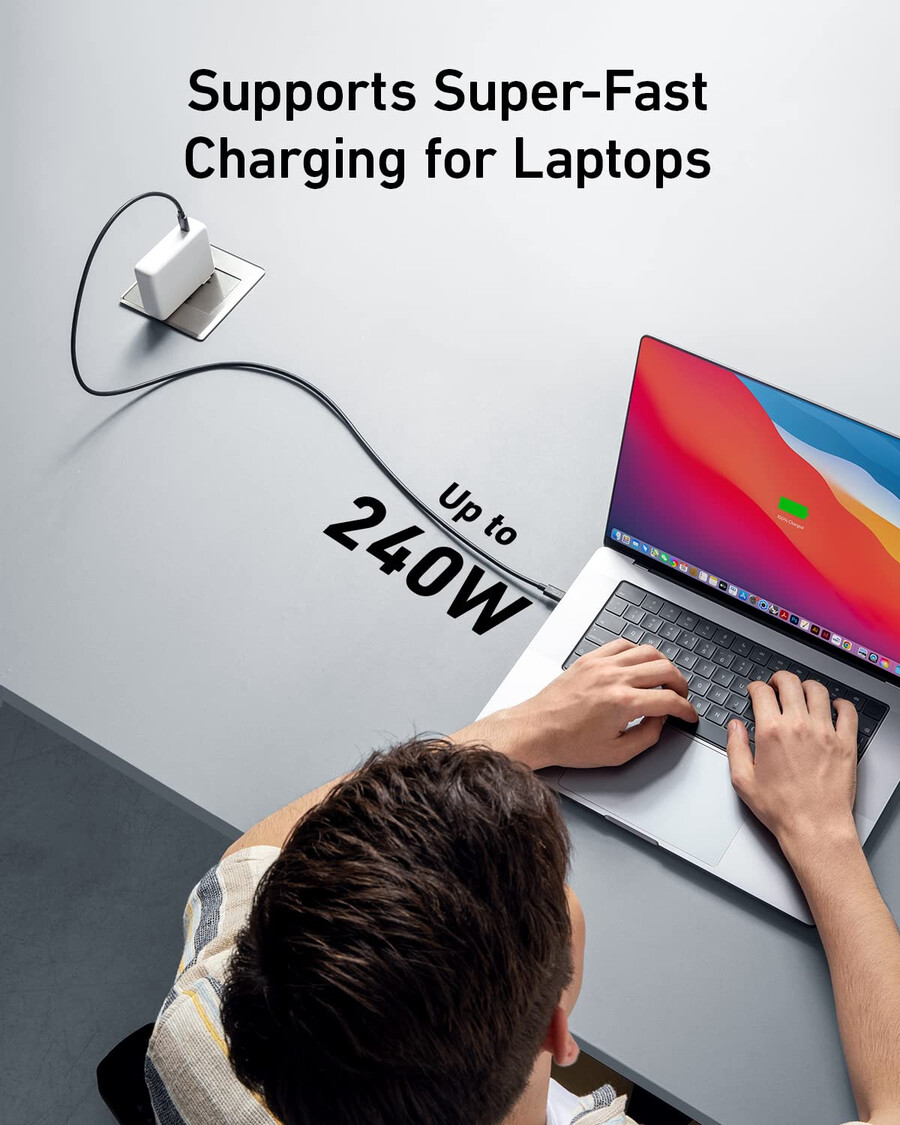 anker 515 usb-c to usb-c cable thunderbolt 4 compatible